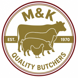 M&K Quality Butchers mark